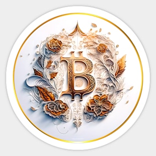 Bitcoin Six by Patrick Hager Sticker